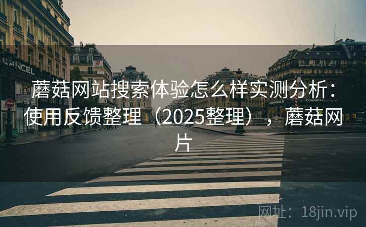 蘑菇网站搜索体验怎么样实测分析：使用反馈整理（2025整理），蘑菇网片