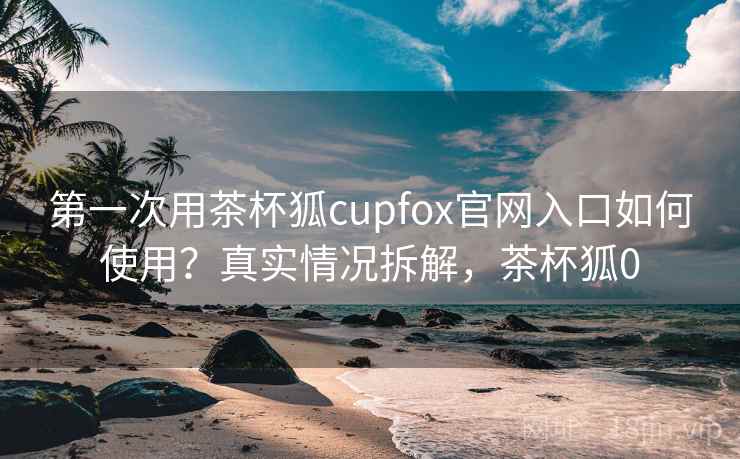第一次用茶杯狐cupfox官网入口如何使用？真实情况拆解，茶杯狐0