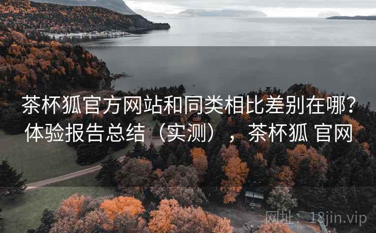 茶杯狐官方网站和同类相比差别在哪？体验报告总结（实测），茶杯狐 官网